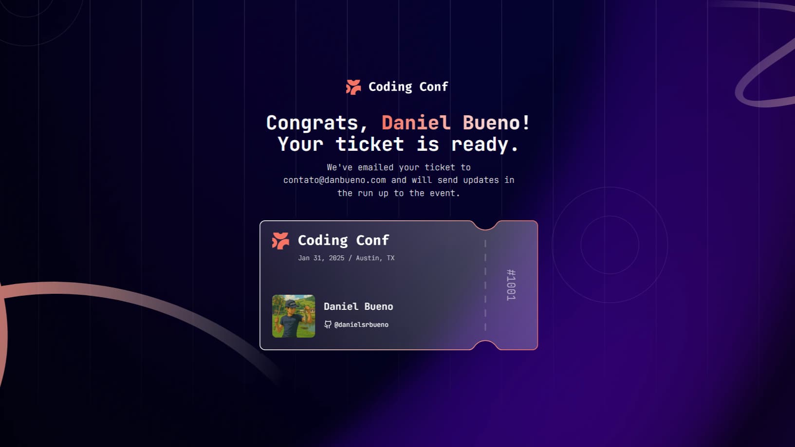 Ticket Generator